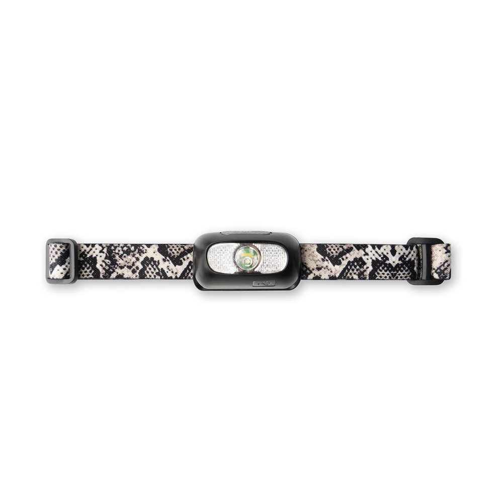 Night Scope USB Rechargeable LED Headlamp 3W x 2 LED Water Resistant Adjustable Comfort Band Five Flash Modes One Size Fits Most - Rattler