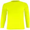 Epic Youth Cooling Performance Long Sleeve Crew T-Shirts (18- Colors Available) Yellow M view 2