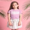 7th Birthday Girl Shirt 7 Years Old Seven Outfit Seventh Tshirt Gift Girls top 7 (Pink, Youth S(8)) view 2