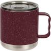 FIFTY/FIFTY 15oz - Brick Red Speckled Camp Mug with Slide Lid view 1