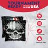 CornholeGamesUSA Pro Cornhole Bags Set of 8 Regulation - Professional Cornhole Bags for Tournament Play, Slick n Stick Bean Bags for Cornhole, Corn Hole Bags Regulation Set of 8- Made in USA view 2