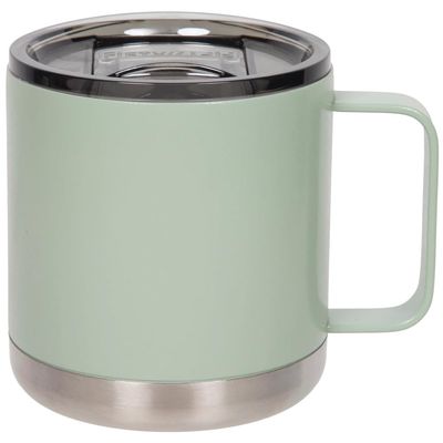 FIFTY/FIFTY 15oz - Sage Camp Mug with Slide Lid