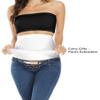 KIM S Set of 3 Pregnancy Support Belt Belly Belt for Pregnancy Maternity Band Belly Bands Pregnancy Belly Support Band Belly Bands for Pregnant Women Belly Band for Pregnancy Black White Grey 4 view 3