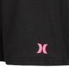Hurley girls Knit Pull on Casual Shorts, Black/Multi, Small US view 3