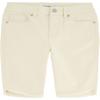 Calvin Klein Girls' Bermuda Jean Shorts, Stretch Denim, Skinny Fit, Roll-Up Cut-Off Hem, Seedpearl/Slant Hem, 12 view 1