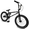 Tracer Edge Kids Freestyle BMX Bike, Entry and Intermediate Rider, Boys and Girls Bikes, 20-Inch Wheels, Hi-Ten Steel Frame, U Brake 2/3-Piece Crank Options (3.0, Matte Black) view 2