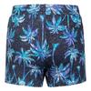 Hurley girls Knit Pull on Casual Shorts, Navy Floral, Large US view 2