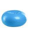GOMMER Yoga Doughnut Stability Exercise Ball Childbirth Yoga Ball Pilates Training Home Fitness Equipment Pilates Balance Ball for Bodybuilding (Color : 55cm Blue) view 1