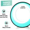 GOMMER Yoga Wheel TPE Non-Slip Yoga Spine Roller Wheel Circle for Back Pain Ain Relief and Improving Backbends Flexibility Training for Bodybuilding (Color : Ivory) view 3