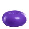 GOMMER Yoga Doughnut Stability Exercise Ball Childbirth Yoga Ball Pilates Training Home Fitness Equipment Pilates Balance Ball for Bodybuilding (Color : 55cm Purple) view 1
