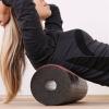 GOMMER 3/5pcs Yoga Massage Roller&Fitness Ball Foam Roller Set for Back Pain Self-Myofascial Treatment Pilates Muscle Release Exercises for Bodybuilding (Color : Black 3PCS) view 3