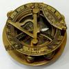 Nautical Brass Sundial Compass Maritime Antique Brass Handmade Vintage Marine F.L West London Compass Gift view 2