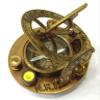 Nautical Brass Sundial Compass Maritime Antique Brass Handmade Vintage Marine F.L West London Compass Gift view 3