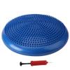 GOMMER Inflatable Yoga Massage Mat Yoga Balance Disc Massage Pad Cushion Mat Round Inflatable Ball Durable Universal Sports Gym Fitness for Bodybuilding (Color : Blue with Pump) view 1