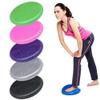 GOMMER Inflatable Yoga Massage Mat Yoga Balance Disc Massage Pad Cushion Mat Round Inflatable Ball Durable Universal Sports Gym Fitness for Bodybuilding (Color : Blue with Pump) view 2