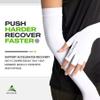 AVALANCHE Compression Arm Sleeves for Men & Women - Moisture Wicking, UV, Cooling, Warming, Protection Arm Sleeves for Sports, Running (Small) view 4
