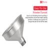 Hornady Premium Powder Funnel Kit, 586059 - The High Capacity, Anti-Static Aluminum Funnel to Avoid Messy Powder Spills - Includes 9 Caliber Specific Adapters and Form-Fitted Storage Case view 3