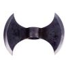 WARRIORS OUTFIT Double Pointed Axe Weapon Large and Heavy Elongated Warrior Viking Costume Battle Edge Adult Premium Collectible Gift by OUTFIT, Black, Length : 8.5 Inch (ICW Blades-0022) view 1