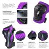 Kids Bike Helmet for 3-5-8-14+ Age Girls and Boys, Kids Helmet with Knee Pads Elbow Pads Wrist Guards,Ventilation Multi-Sport Scooter Roller Skate Rollerblading Skateboarding Climbing Cycling view 2