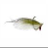 Fulling Mill Clouser Minnow, (Olive/White) Size: 2/0 Fresh & Saltwater view 1