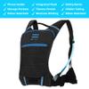 FITLY Sub90 Running Hydration Vest - Running Pack with Phone Holder, Storage, Thoracic Belt - Unisex Running Vest - Carry Personal Items - Lightweight Hydration Backpack (Blue, XS-S) view 2