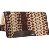 Classic Equine Sensorflex Wool Straight Top Saddle Pad, 3/4-inch Thick, Coffee-Seafoam, 34-inch x 38-inch (CSWFP3422CFSF) view 1