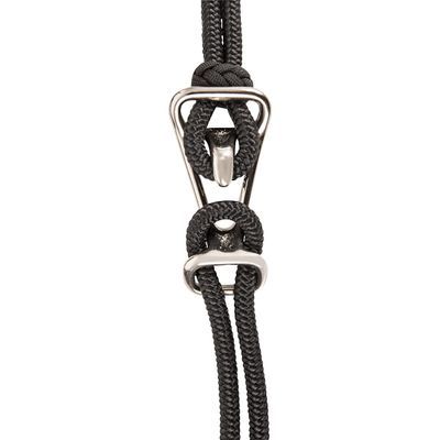 Classic Equine Black Premium Quick Change Halter with 9ft Lead Black Average
