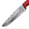 Custom handmade Damascus steel Fixed blade Hunting knife view 4