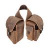 Cashel Rear Saddle Bag with Distressed Leather, Medium view 1