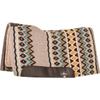 Classic Equine ESP Blanket Top Contoured Saddle Pad, 3/4-inch Thick, Grey-Ocean Blue, 34-inch x 38-inch