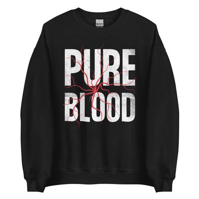Pure Blood Sweater Shirt Unisex Sweatshirt Black