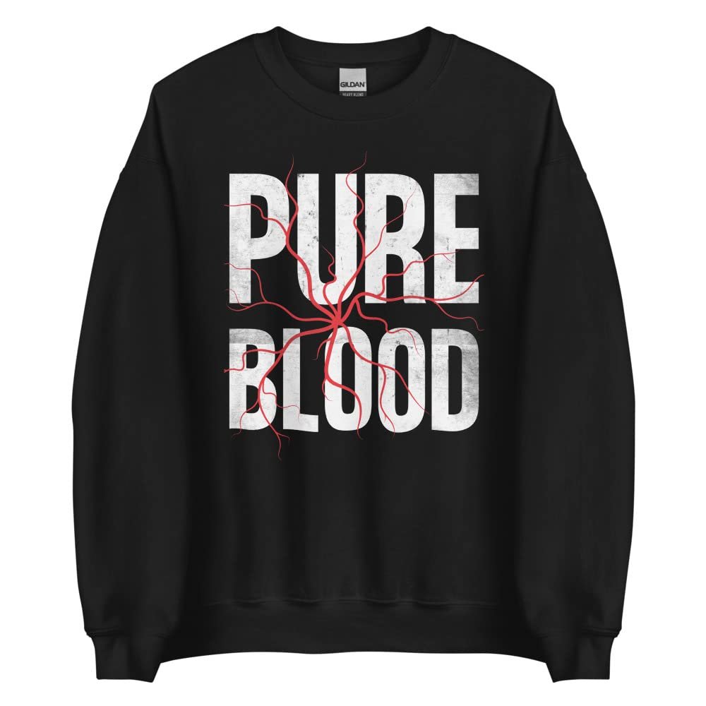 Pure Blood Sweater Shirt Unisex Sweatshirt Black
