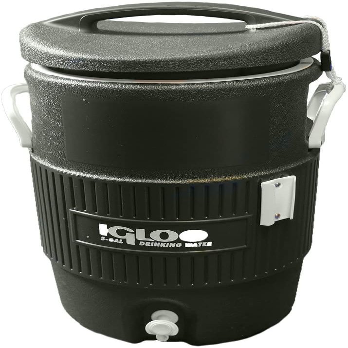 BuyBocceBalls Listing - Tennis, Bocce, Golf Court Accessories - Water Coolers - 5 Gallon Igloo Cooler - Hunter Green - Replacement 5 Gallon Igloo Cooler