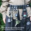 Booms Fishing FB2 Fishing Wade Belt with Rod Holder, Adjustable Nylon Wading Belt 45" Max Length, Wade Fishing Belts for Casting view 3