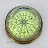 NAUTICAL COLLECTION Open Brass Lens Compass Nautical Vintage Directional Magnetic Compass with Famous Quote A Journey of 1000 Miles Begins with a Single Step Engraved Unique Gifts for Son Etc. view 1