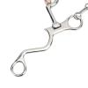 Pelham Bit, Style Copper Jointed Pelham Bit Fine Workmanship Carving Exquisite Design for Equestrian Performance for Horse Riding(130MM) view 3