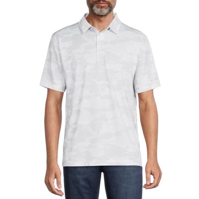 Ben Hogan Performance Men's Short Sleeve Performance Polo (White Camo BGKSC013, Small)