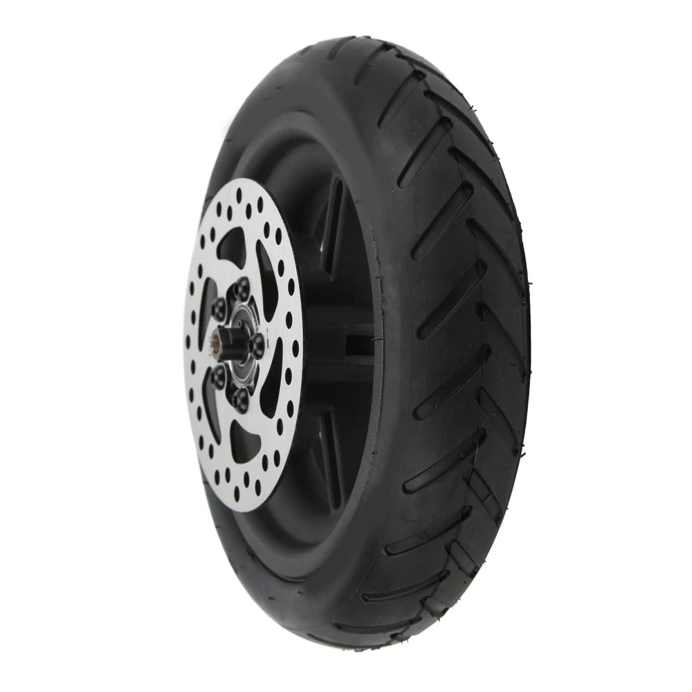 8.5 Inch Pneumatic Tire Rear Wheel, Straight Valve Electric Scooter Rear Tire Durable 75kg/165.3lb Load Wear Resistance High Strength for PRO PRO2