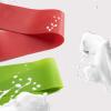 5Pcs Springy Resistance Loop Sport Fitness Sports Sport Band Exercise 5pcs view 3