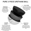 Sugar Golf Pure | 3-Piece Construction | Premium Urethane Cover | White | 8 Golfballs view 3