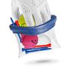 EGG PRO Golf Tees Pouch Bag with Hanger, Clear Transparent Wide Squeeze Top Bag Tee Holder, Store Golf Essentials and Valuables - Navy Color view 1