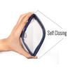 EGG PRO Golf Tees Pouch Bag with Hanger, Clear Transparent Wide Squeeze Top Bag Tee Holder, Store Golf Essentials and Valuables - Navy Color view 4