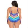 Skinny Dippers Women's Swimwear Alice Shape Shifter V-Neckline Soft Cup One Piece Swimsuit, Rainbow, Small view 3