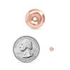 14k Rose Gold Replacement Single PC Earring Screw Back Backings Only view 1