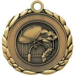 2.5 in. Quali Craft Football Medallion