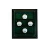 9 Baseball Cabinet Style Display Case, Black view 1