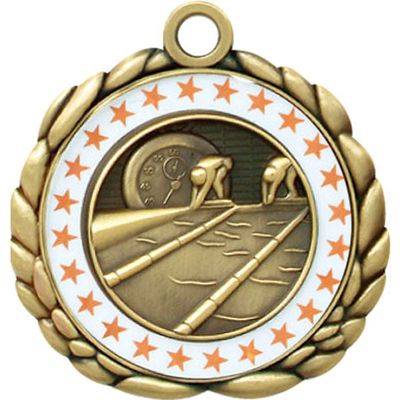2.5 in. Quali Craft Swimming Medal