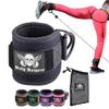 Body Reapers Workout Ankle Straps for Cable Machine Women, Ankle Cuff Cable Attachment, Ankle Clips for Cable Machine, Glute Kick Back Ankle Straps, Glute Workout, Lower Body Exercises - Single view 1