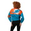 FOCO Miami Dolphins NFL Womens Winning Play Windbreaker view 2