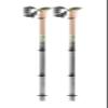 LEKI Sherpa Aluminum Adjustable Lightweight Ski Poles for Backcountry Skiing & Snowboarding - Dark Anthracite-Copper-Neonyellow - 110-145 cm view 1